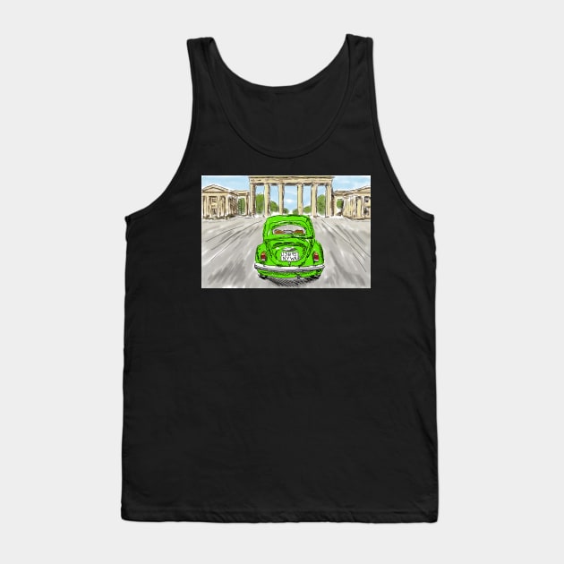 Classic car Tank Top by NYWA-ART-PROJECT